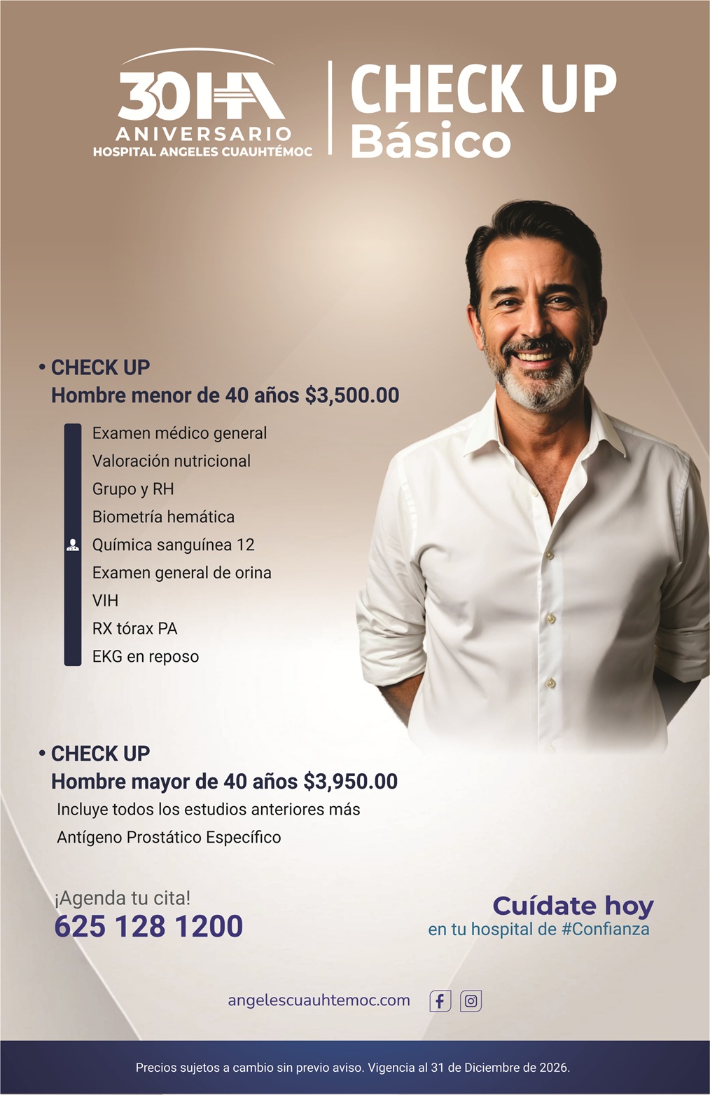 CHECK UP BÁSICO MASCULINO
