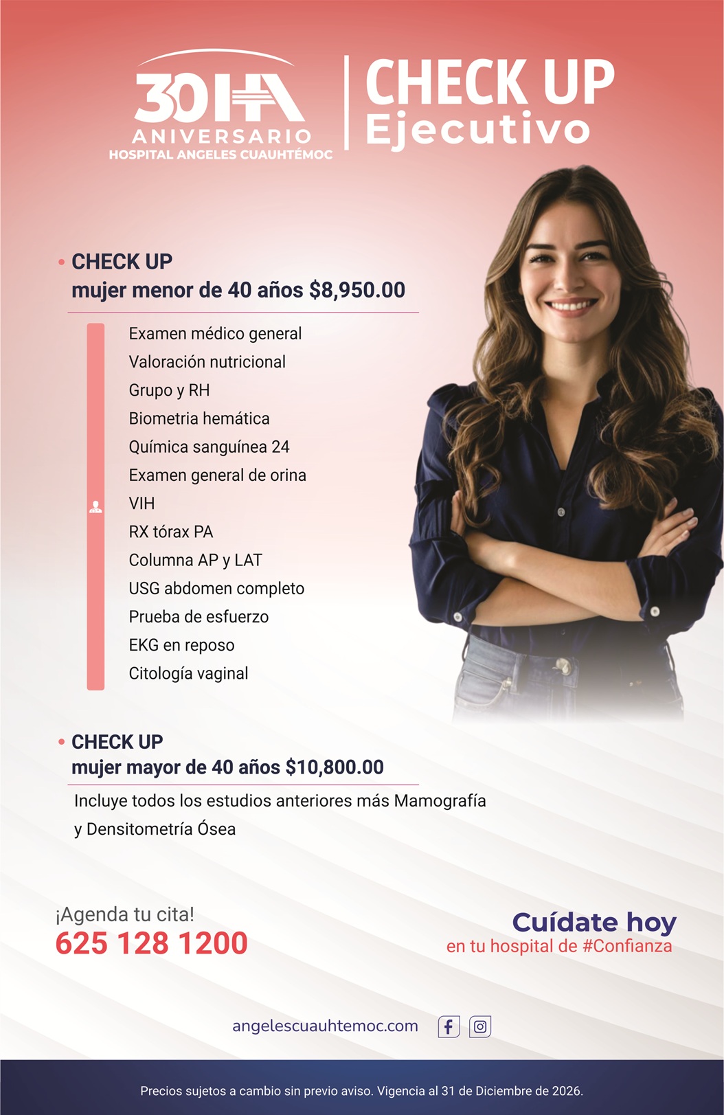 CHECK UP EJECUTIVO FEMENINO